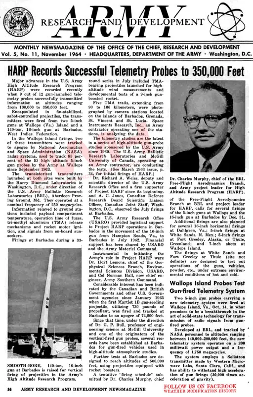 Newspapers 1964 11 01 harp record successful telemetry probes to 350000ft.webp