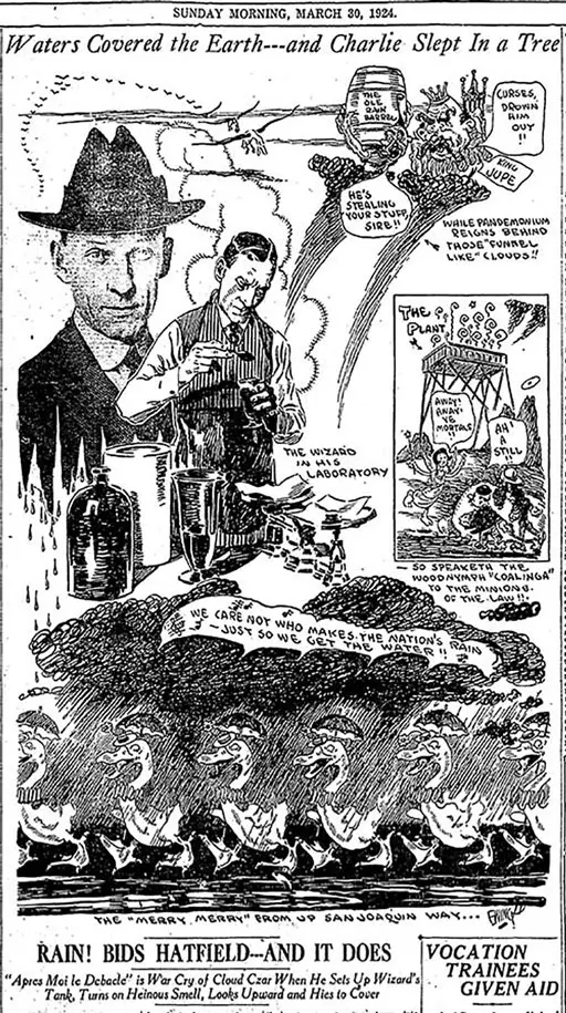 Charles hatfield waters covered the earth and charlie slept in a tree 1924.webp