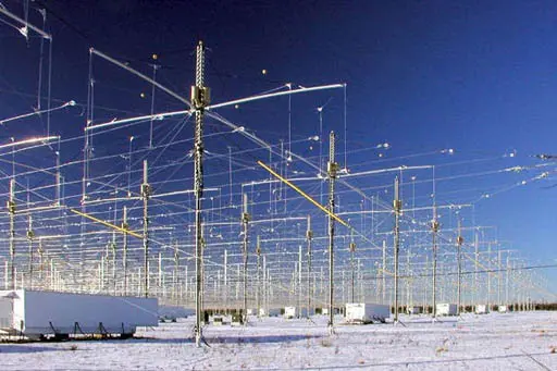 HAARP Ionospheric Research Instrument (IRI) Operating at Full Power