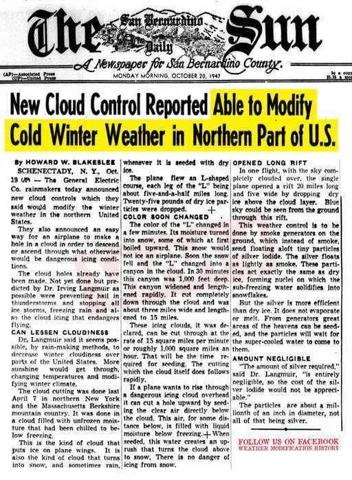 1947 101 20 new cloud control reported able to modify cold winter weather in northern part of usa.webp