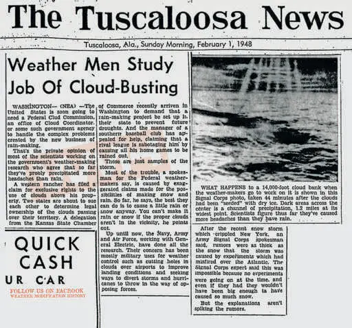 1948 02 01 weather men study cloud busting techniques.webp