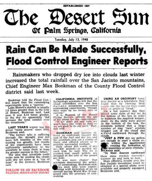 1948 07 13 rain can be made successfully flood control engineer reports.webp