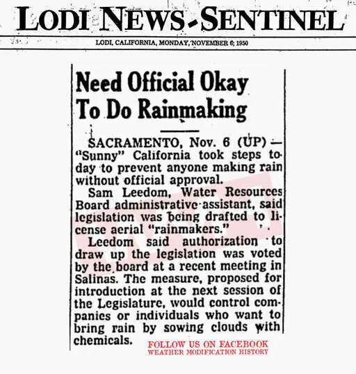 1950 10 06 need official okay to do rainmaking.webp