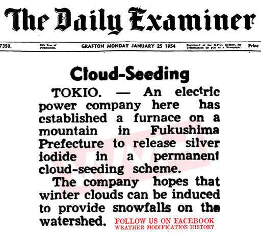 1954 01 25 an electric power company sets up a cloud seeding furnace on a mountain in fukushima.webp