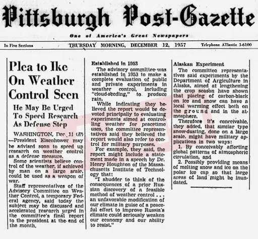 1957 12 12 plea to ike on weather control seen.webp