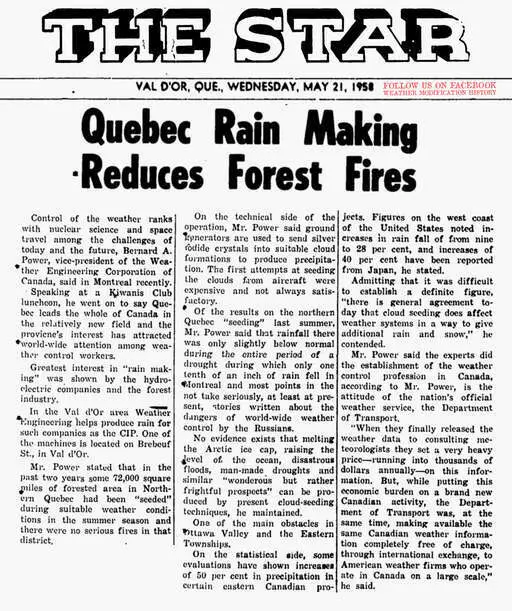 1958 05 21 rain making reduces forest fires.webp
