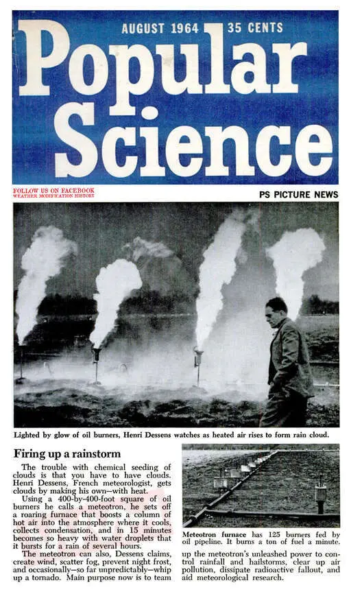 1964 08 01 french meteorologist makes clouds using oil burners.webp