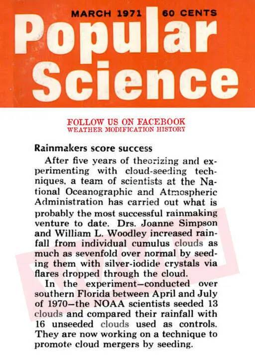1971 03 01 noaa scientists increase rainfall sevenfold.webp