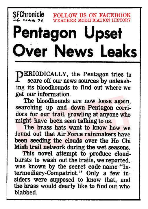1976 03 26 pentagon upset over intermediary compatriot leaks.webp