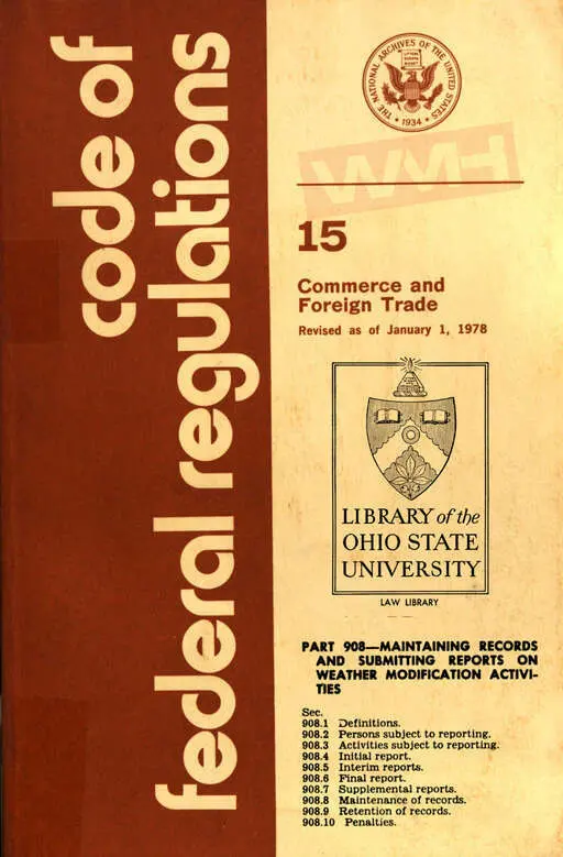 1978 01 01 maintaining records and submitting reports on weather modification 1.webp