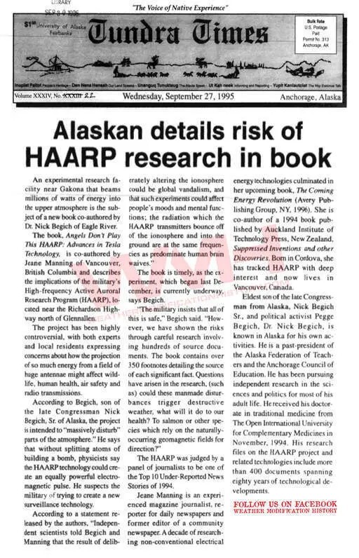 1995 09 27 alaskan details risks of haarp research in new book.webp